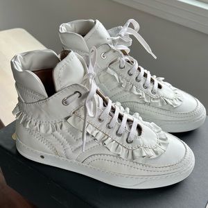 Laurence Dacade Lilou White Leather Sneakers- sz 39